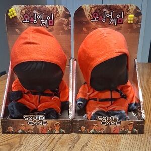 Squid Game Plush Doll in Red Outfit